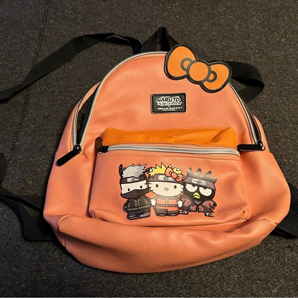 Naruto Shippuden x Hello Kitty Mini Backpack - Picture 1 of 4